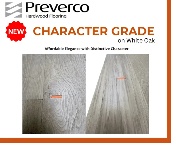 Hardwood - White Oak 5 1/8" Flex 19 Character Fume FX | Giant Commercial Flooring