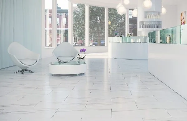 Luxury Vinyl Tile - EverTile Premier Calcatta | Giant Commercial Flooring