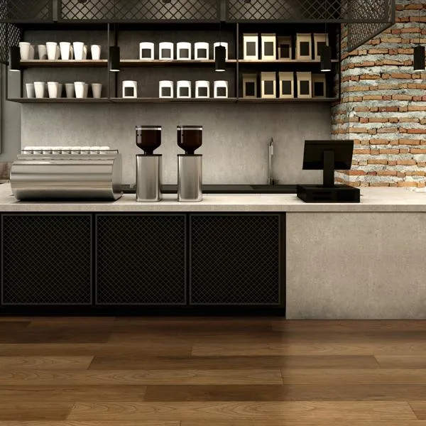 Twelve Oaks - SolidCore Iced Mocha | Giant Commercial Flooring