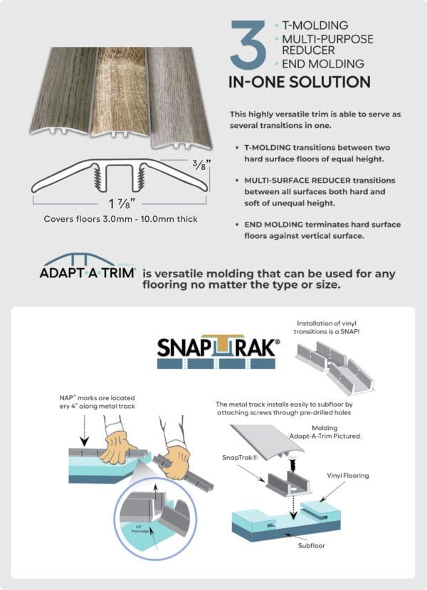 Accessories - Solidarity Adapt A Trim - 3 in 1 Solution | Giant Commercial Flooring