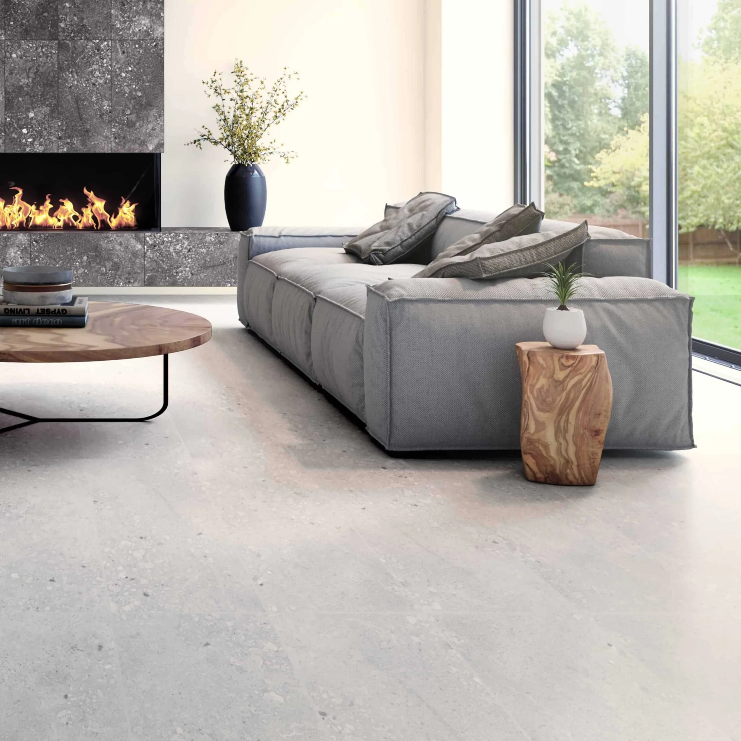 Ceramic Tiles - Portland Porcelain Matt Bianco | Giant Commercial Flooring