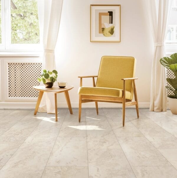 Luxury Vinyl Tile - VV870 COREtec Tile Classic Travertine | Giant Commercial Flooring