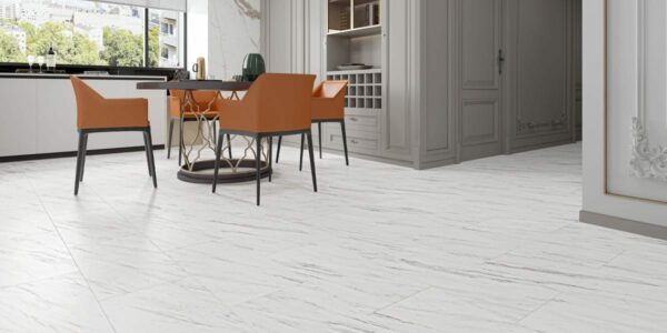 Luxury Vinyl Tile - SolidCore Ultra 5g Tile White Veil | Giant Commercial Flooring