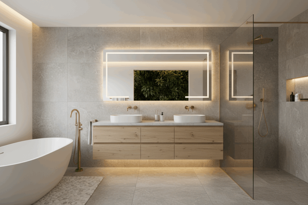 Luxury Vinyl Plank - 2026 Bathroom LVT Trends: Seamless Style and Superior Waterproofing | Giant Commercial Flooring