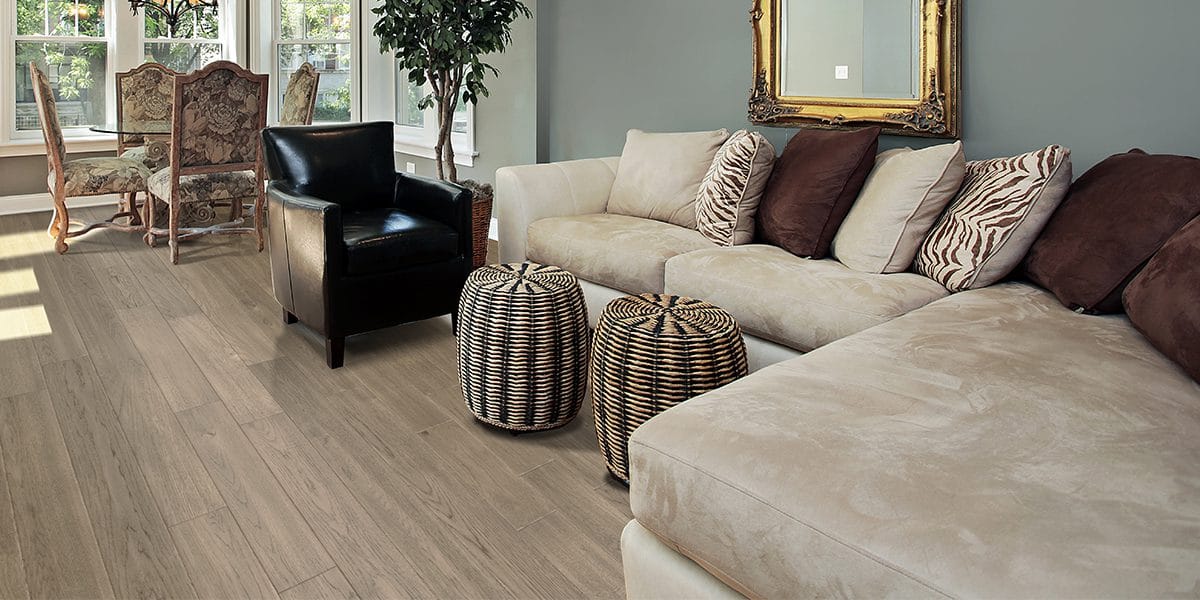 Engineered Hardwood Flooring Crafter Signature Hickory Silver Mink Engineered Hardwood 2 Twelve Oaks - Crafter Signature Hickory Silver Mink | Giant Commercial Flooring