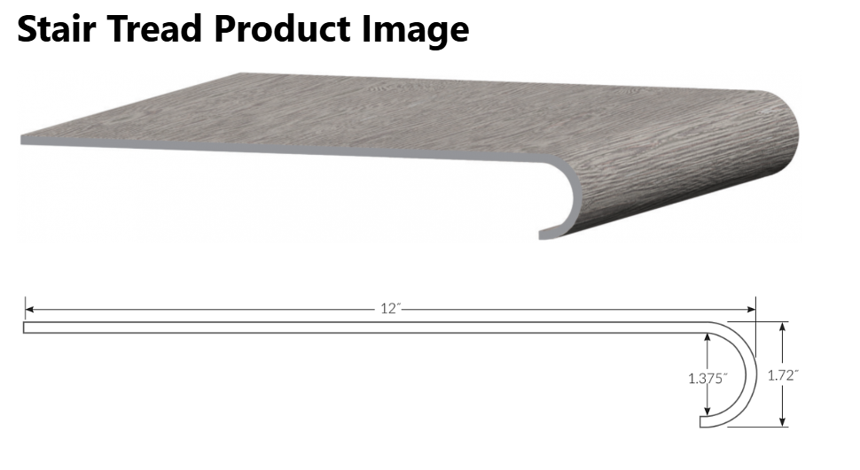 Accessories Ingenious Stair Tread 48″ Accessories Accessories - Ingenious Stair Tread 48" | Giant Commercial Flooring