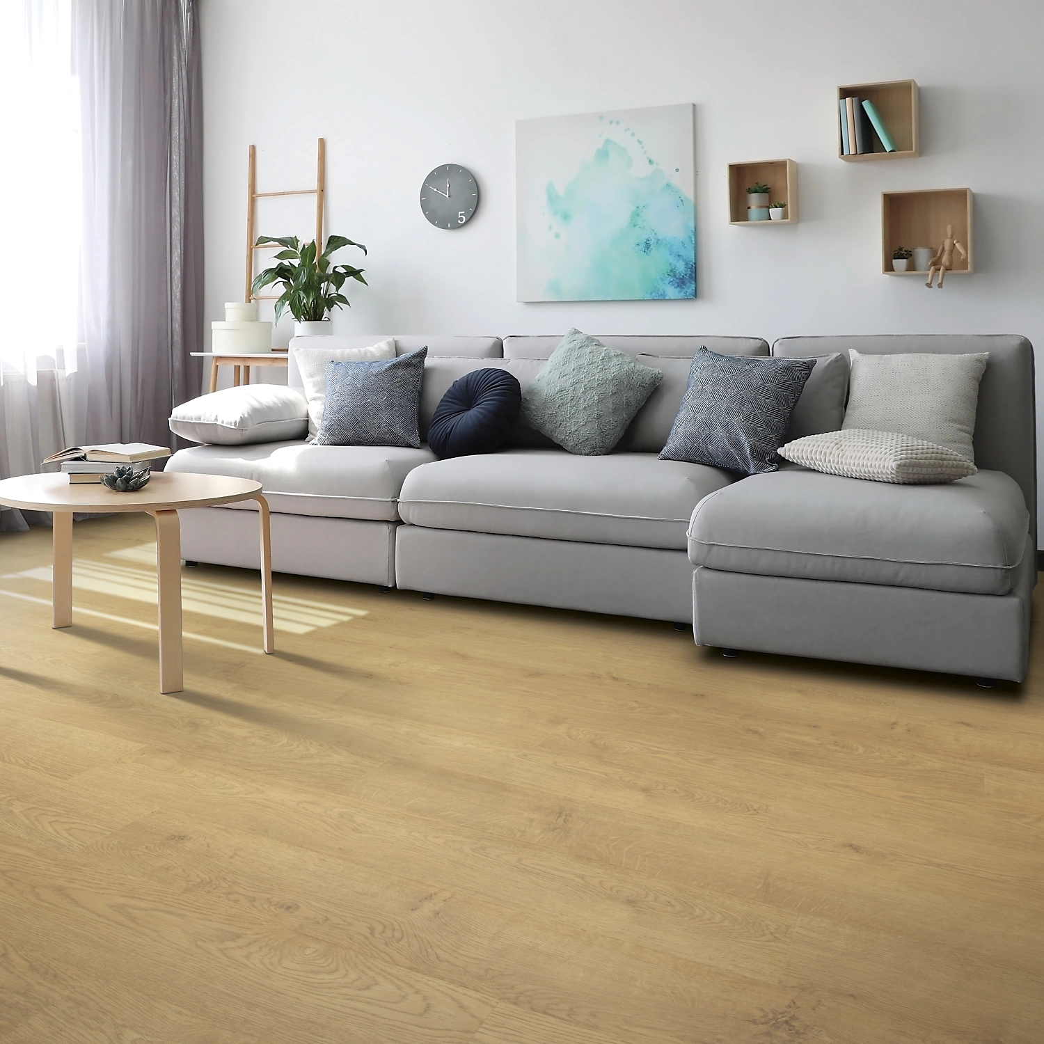 Laminate RevWood Plus Western Row Mountain Lake Oak Laminate 2 Laminate - RevWood Plus Western Row Mountain Lake Oak | Giant Commercial Flooring