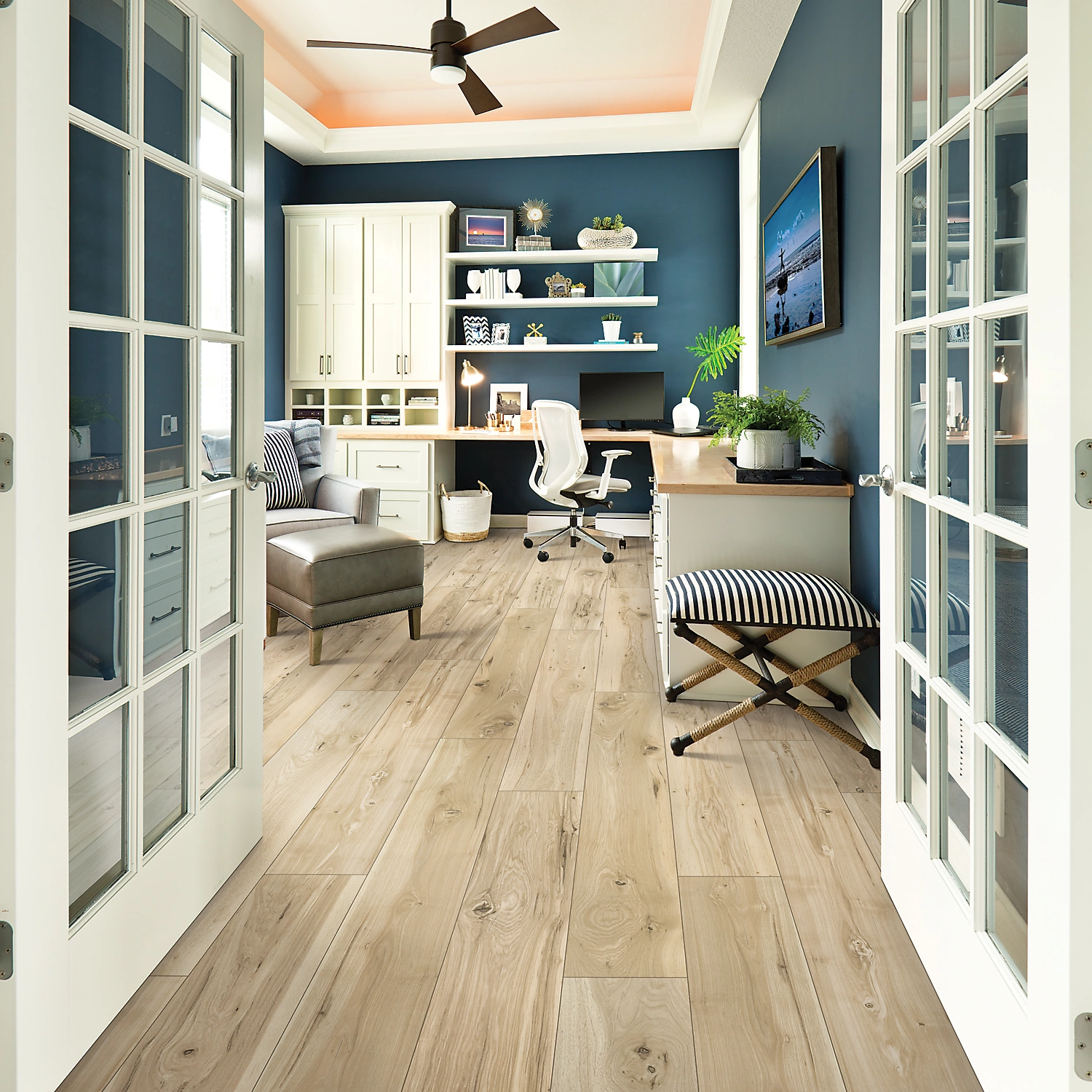 Laminate RevWood Premier Morena Bluffs Fresh Spring Pecan Laminate 2 Laminate - RevWood Premier Morena Bluffs Fresh Spring Pecan | Giant Commercial Flooring
