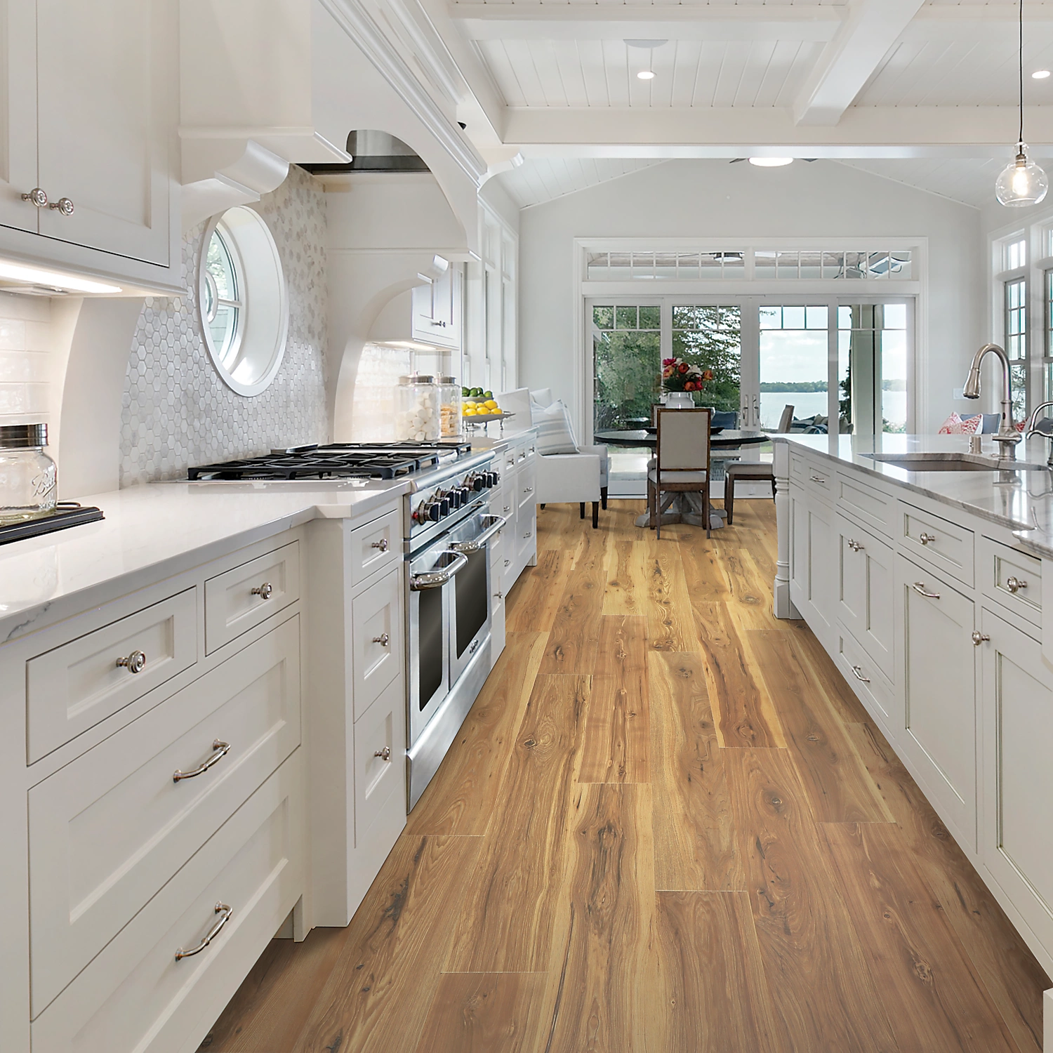 Laminate RevWood Premier Morena Bluffs Sunbathed Pecan Laminate 2 Laminate - RevWood Premier Morena Bluffs Sunbathed Pecan | Giant Commercial Flooring