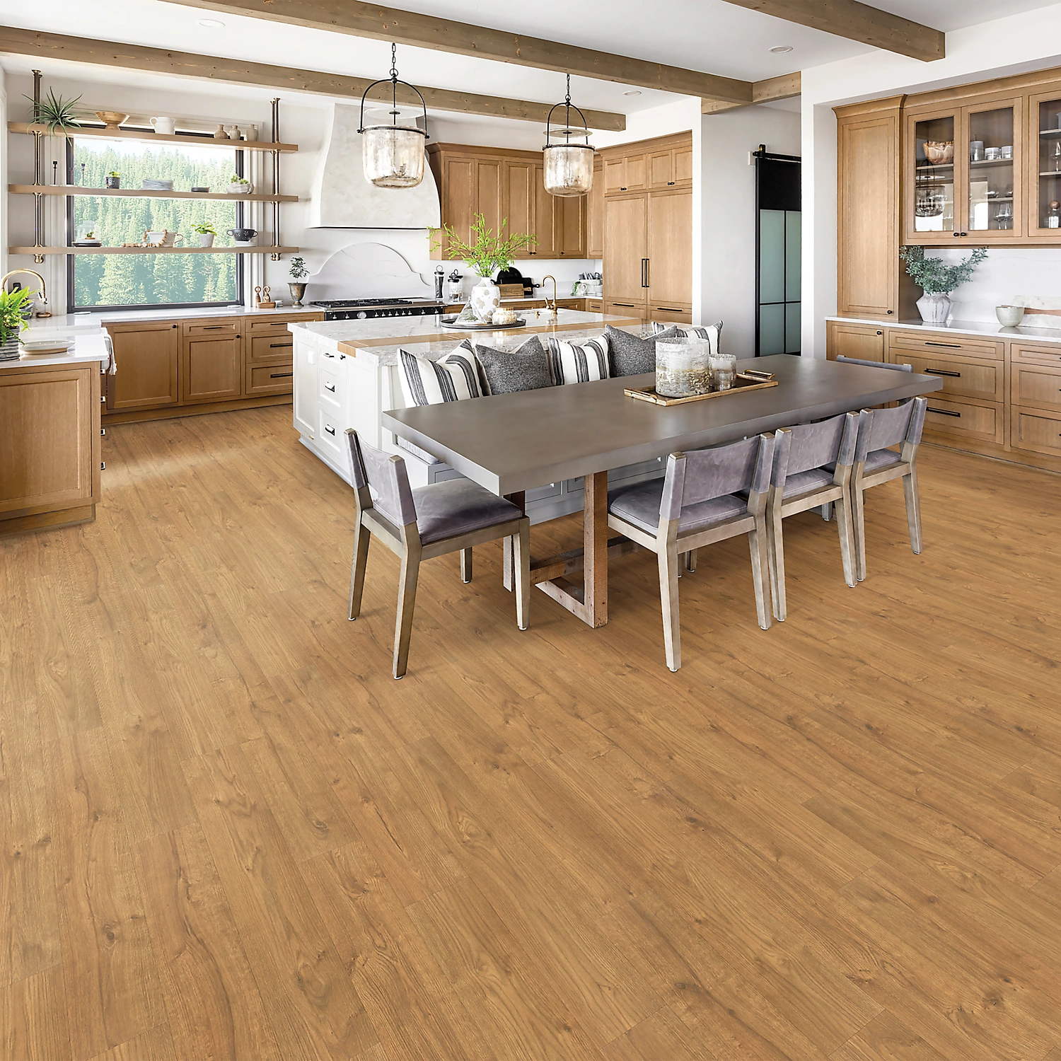 Laminate RevWood Select Emberstone Ridge Burnt Oak Laminate 2 Laminate - RevWood Select Emberstone Ridge Burnt Oak | Giant Commercial Flooring