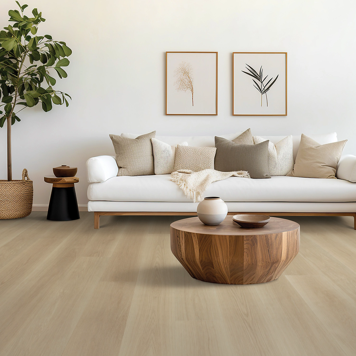 Eco-Friendly Hybrid Flooring PureTech Premier Kentmore Lodge Pure Linen Oak Eco-friendly 2 Eco-Friendly Hybrid Flooring - PureTech Premier Kentmore Lodge Pure Linen Oak | Giant Commercial Flooring